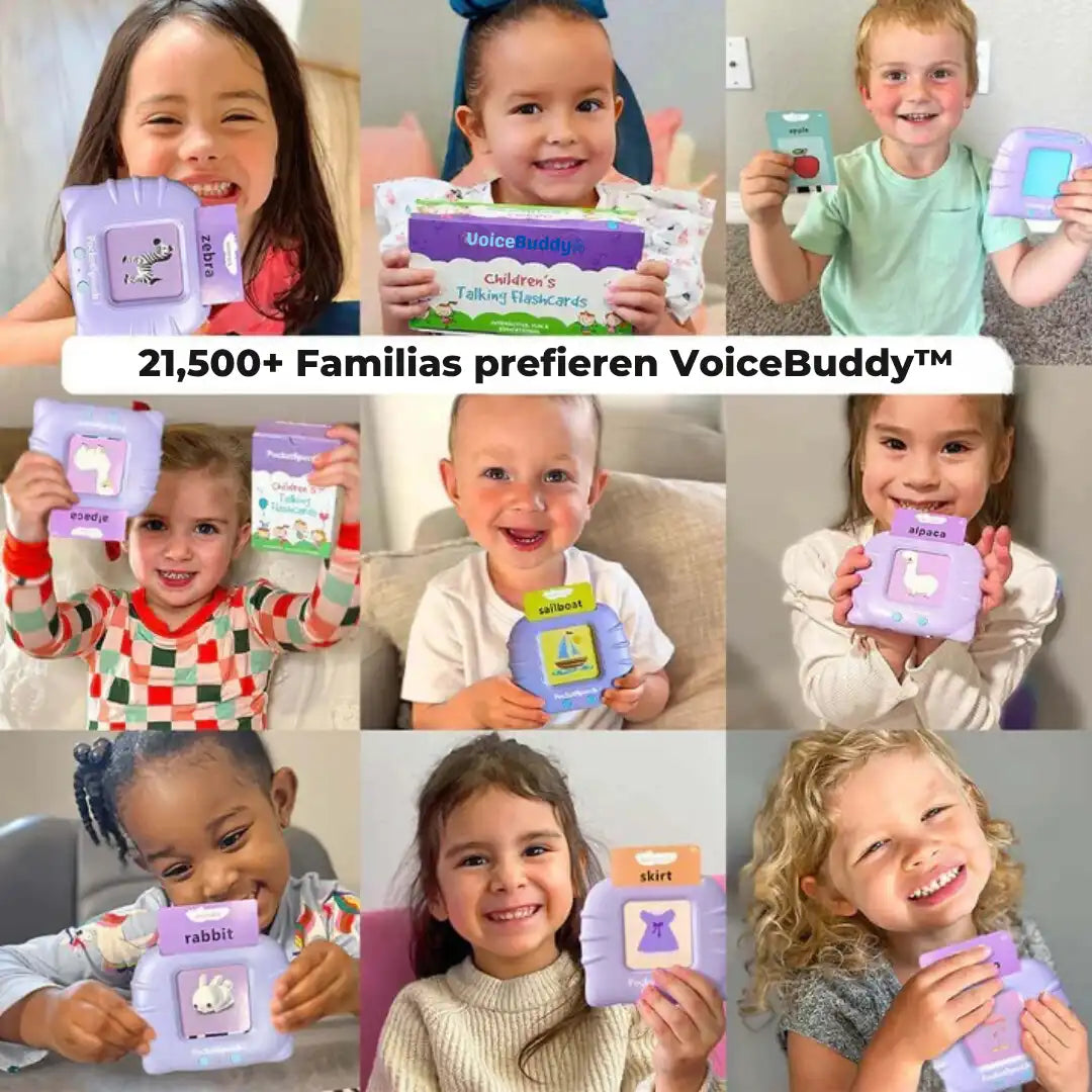 VoiceBuddy™ Aprende, Habla y Juega en Casa