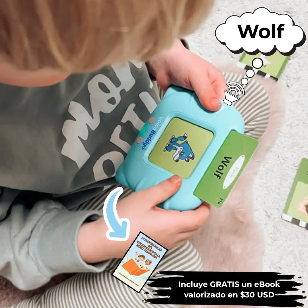 VoiceBuddy™ Aprende, Habla y Juega en Casa